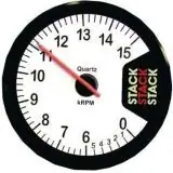 Manomètre Ø80mm compte-Tours 0-15000 tours Stack ST 200 Clubman