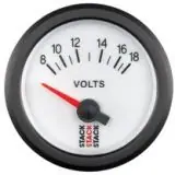 Manomètre Stack électrique - Voltmètre 8 à 18 volts — photo 2
