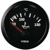 Manomètre de température d'huile 50 à 150°C VDO Vision
