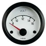 Manomètre VDO - Voltmètre 8 / 16 volts — photo 2
