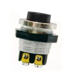 Bouton poussoir métallique