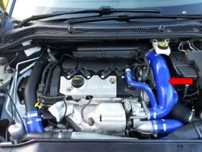 Durite silicone Forge Motorsport pour admission - turbo Peugeot RCZ 200 THP — photo 2