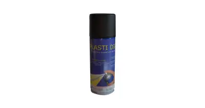 Aérosol plastique noir mat de protection