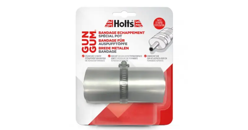 Bandage Holts pour pot d'échappement