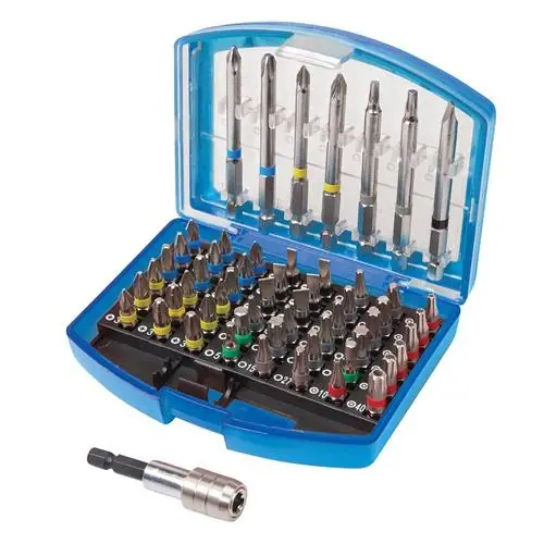 Coffret 56 pièces embouts à code couleur