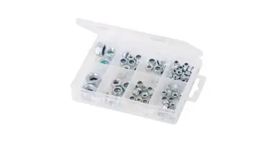 Coffret d'écrous autofreinés