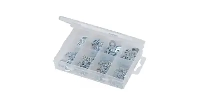 Coffret de rondelles en acier