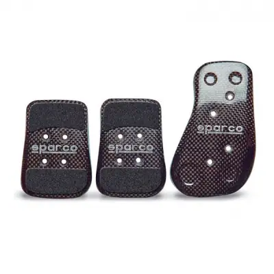 Kit 3 pédales Sparco en carbone