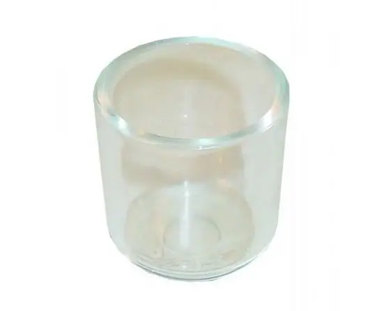 Bocal en verre de remplacement King pour régulateur de pression King 67 mm.