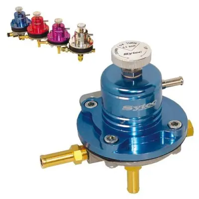 Régulateur de pression d'essence Sytec pour moteur injection - Ratio 1.1 (de 1 à 5 bars).