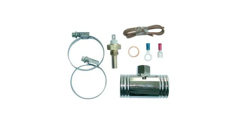 Kit sonde température d'eau VDO sur durite
