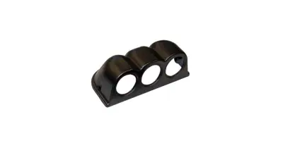 Support tableau de bord manomètre noir Ø52mm pour 1/2/3 manomètres — photo 3
