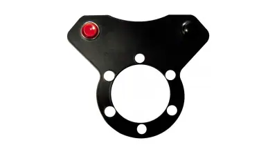 Platine pour volant aluminium avec 2 boutons
