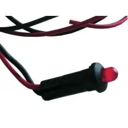 Voyant à LED rouge clignotant pour alarme